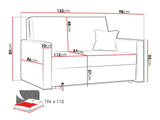 Sovesofa Columbus 189