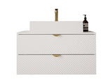 Wall bathroom cabinet for washbasin Merced D101