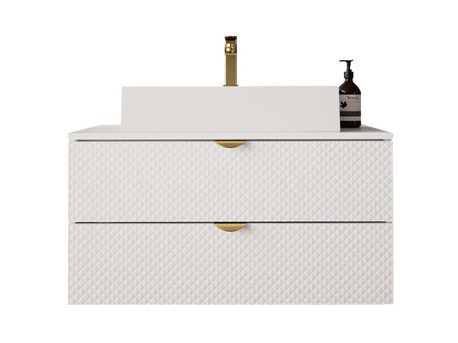 Wall bathroom cabinet for washbasin Merced D101