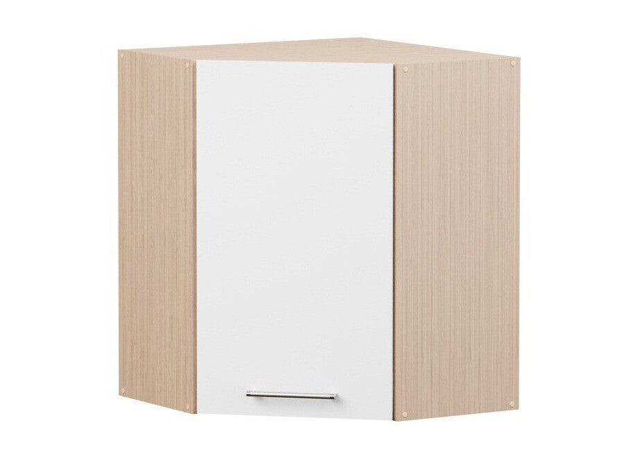 Modulært hjørnevægskab Mode White 108