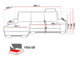 Hjørnesofa Lincoln 182