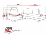 Hjørnesofa Lincoln 183