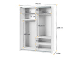 Garderobe Fresno 135