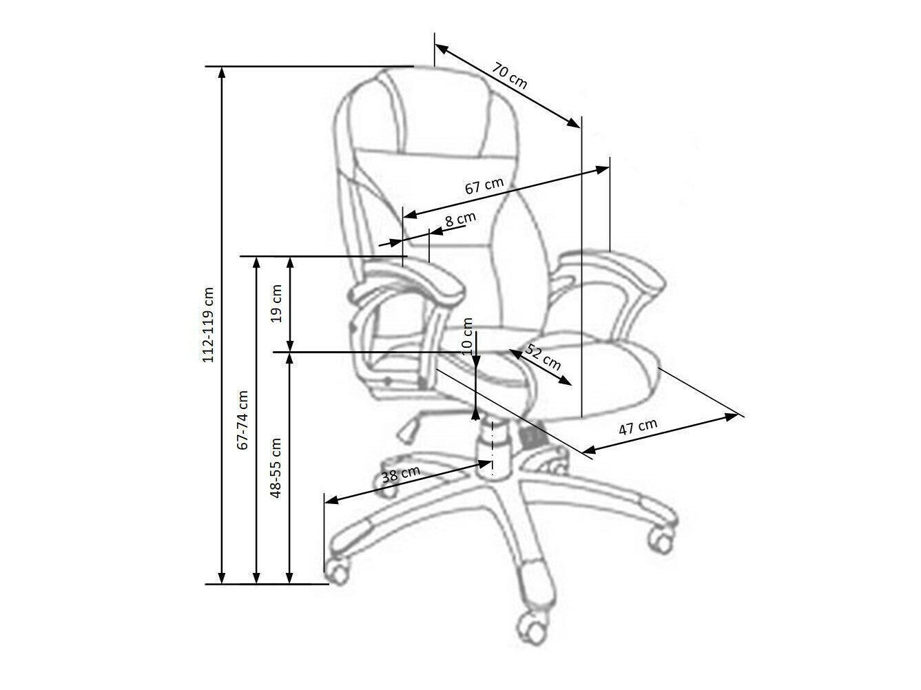 Kontorstol Houston 189