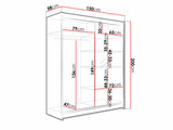 Garderobe Closico 140