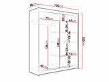 Garderobe Closico 140