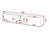 TV-bord Charlotte 162
