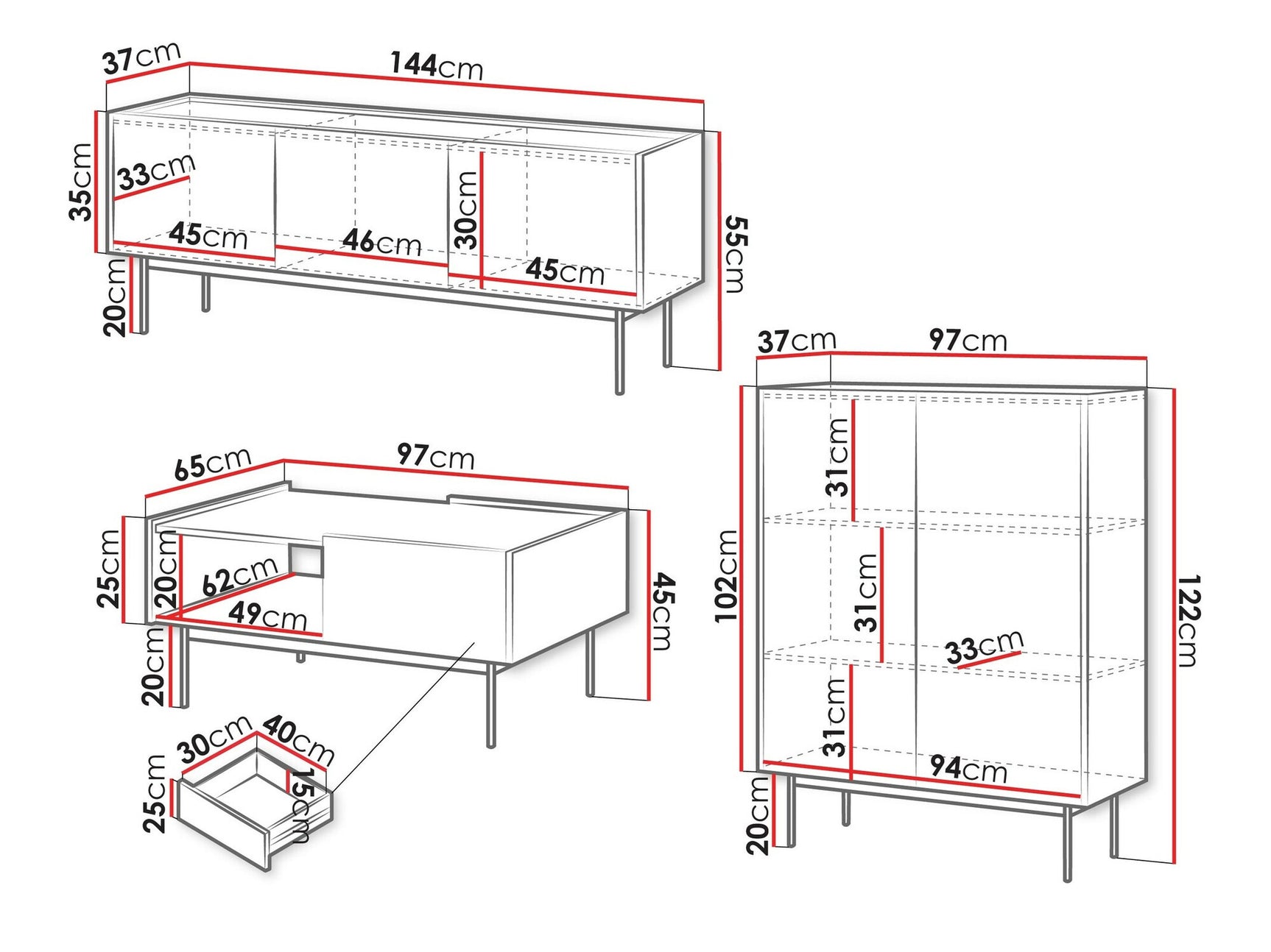 Living room set Lima R104
