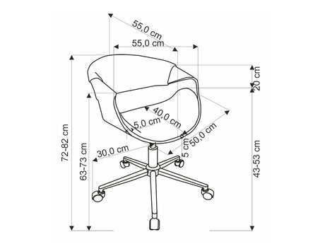 Kontorstol Houston 1603