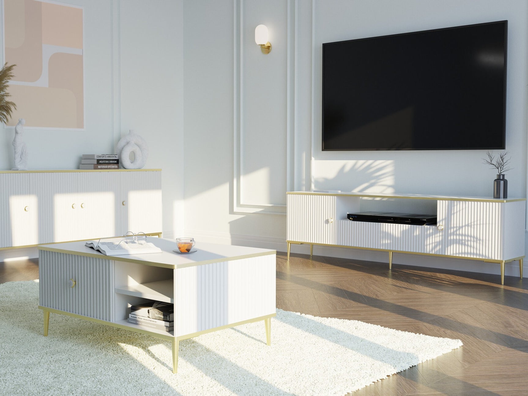 TV-bord Romciro 100