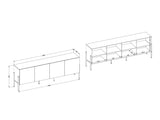 TV-bord Etsore 100