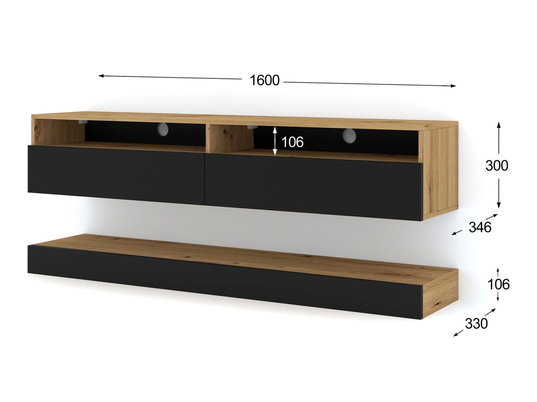 TV-bord Buffalo 108