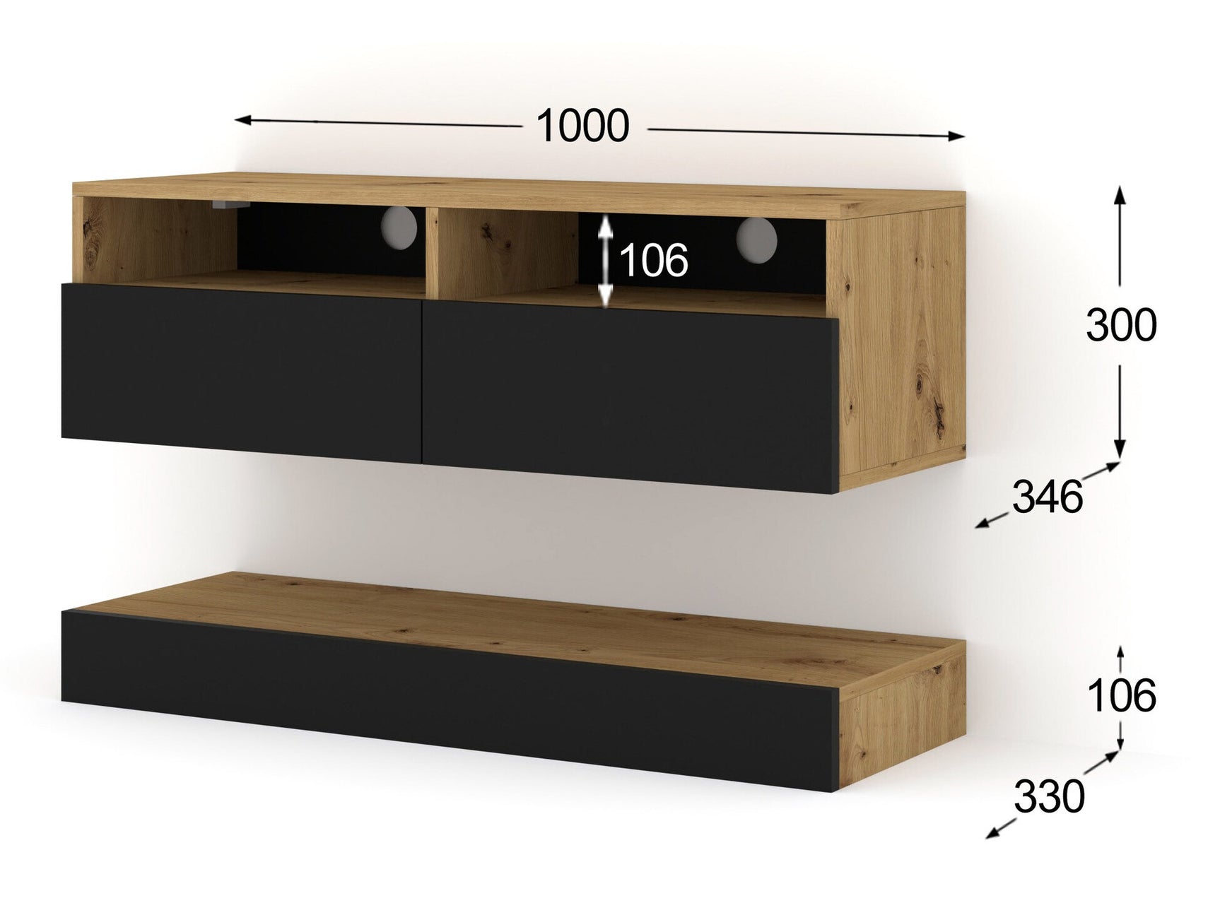 TV-bord Buffalo 109