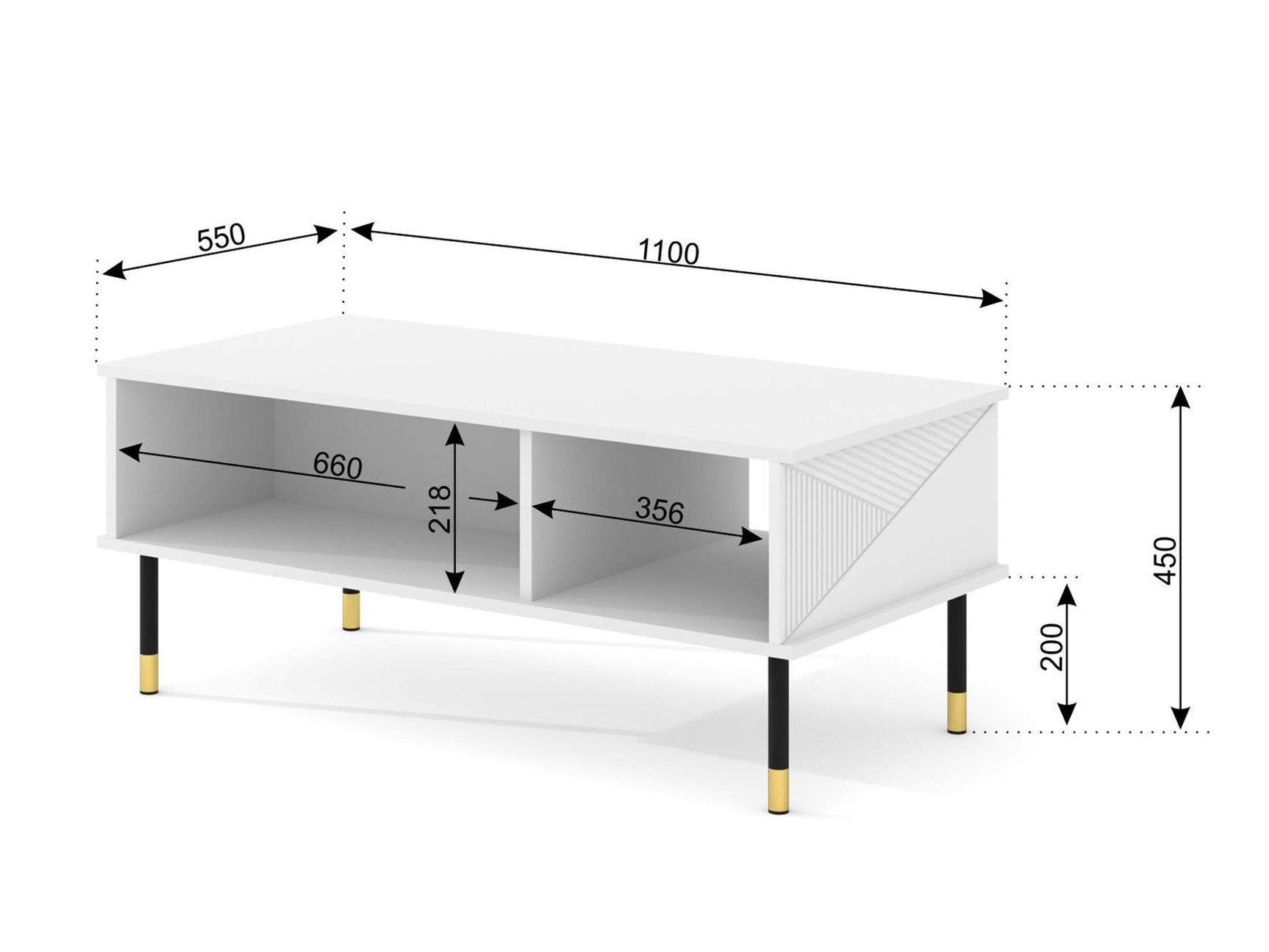 Sofabord Teopha 102