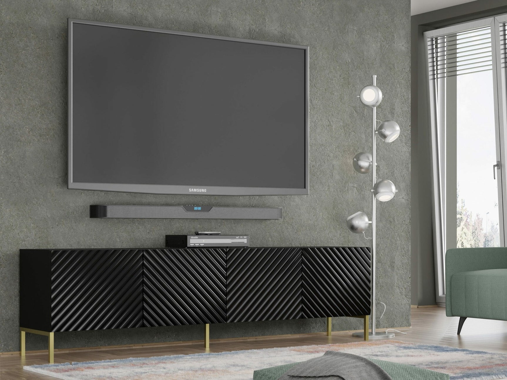 TV-bord Fivremu 105