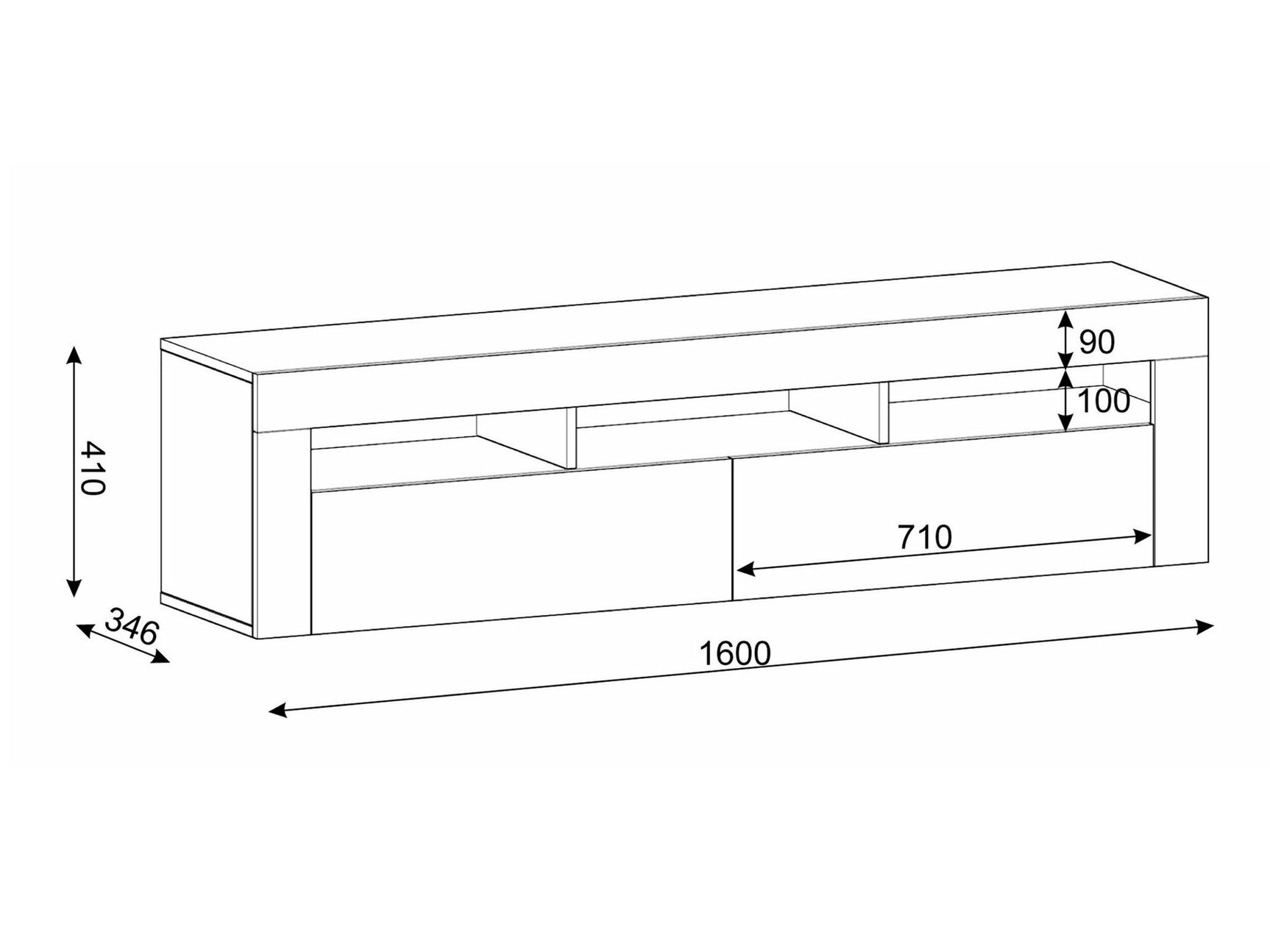 TV-bord Buffalo 149