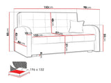 Sovesofa Columbus 116