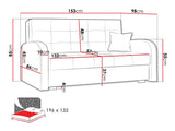 Sovesofa Columbus 116