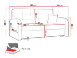 Sovesofa Columbus 116