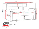 Sovesofa Columbus 115