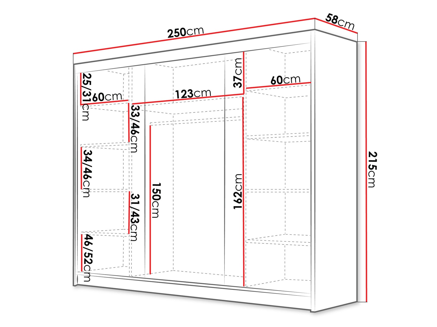 Garderobe Closico 184