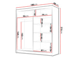 Garderobe Closico 186