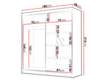 Garderobe Closico 186