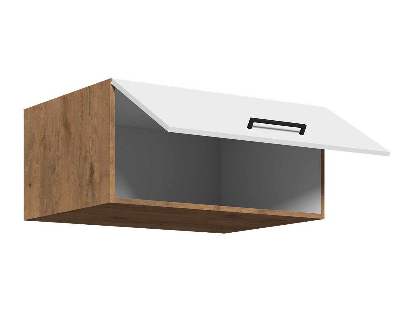 Modulært vægskab Wood Grey 133