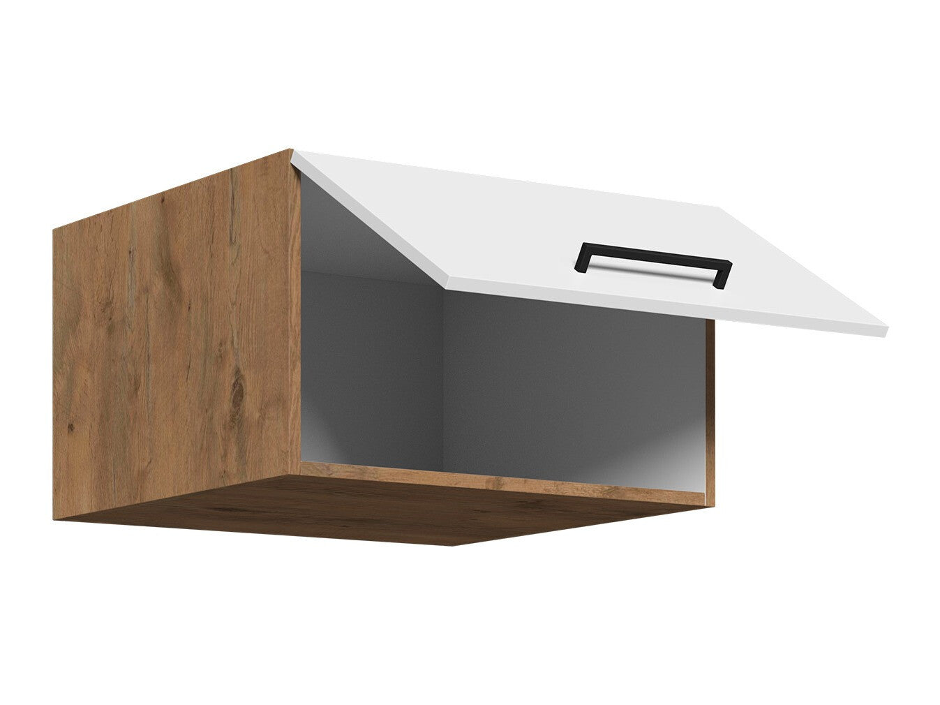 Modulært vægskab Wood Dark 110