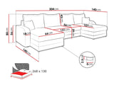 Corner sofa Comfivo 297