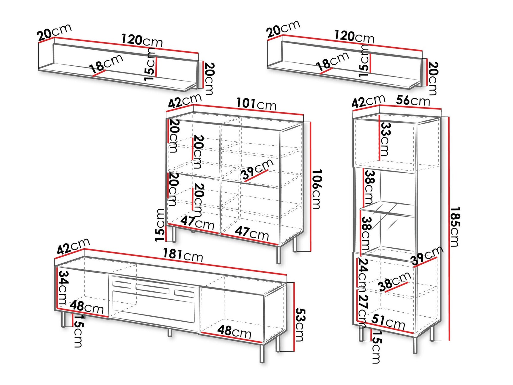 Living room set Charlotte S111