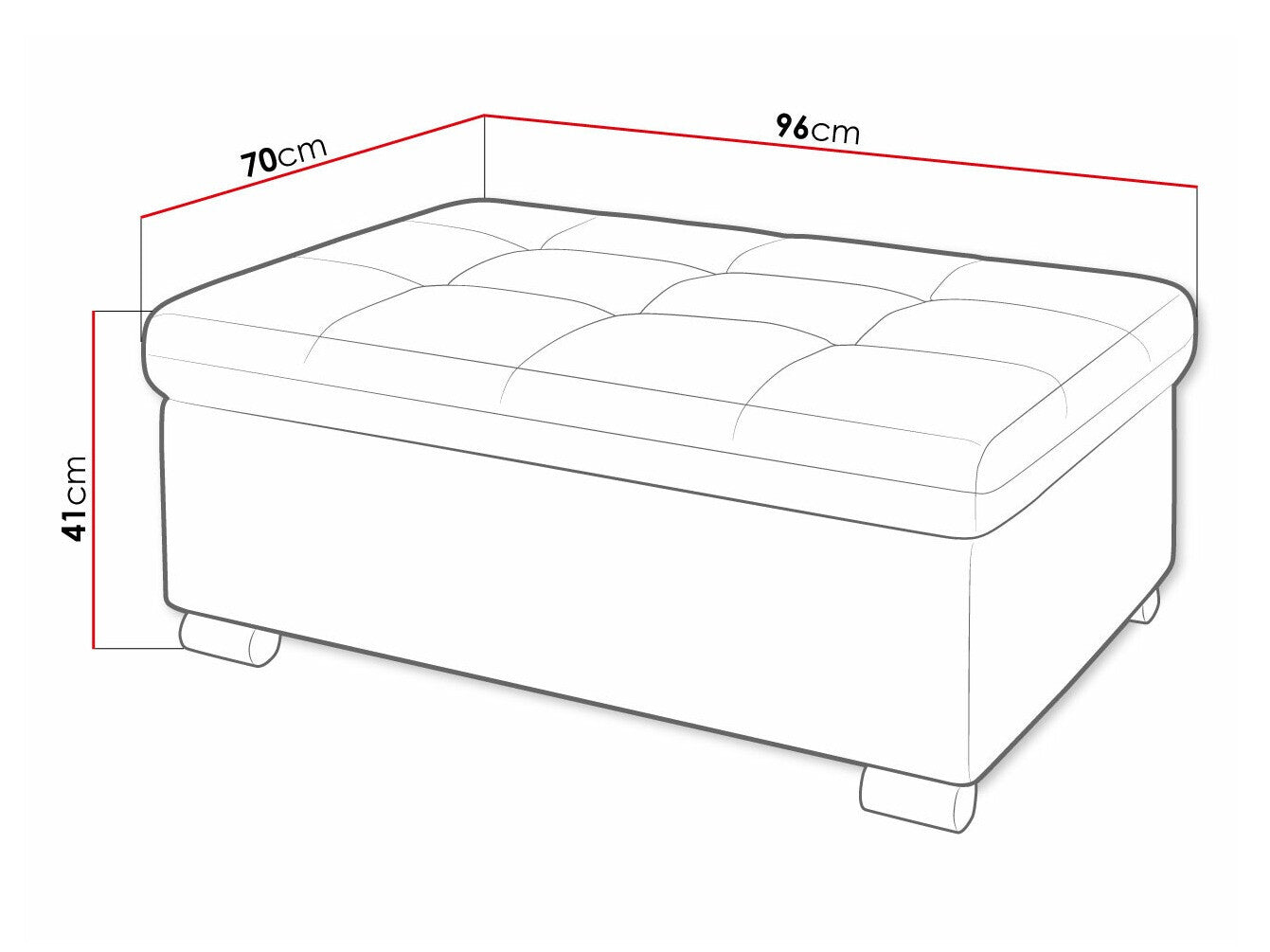 Polstret bænk Comfivo 118