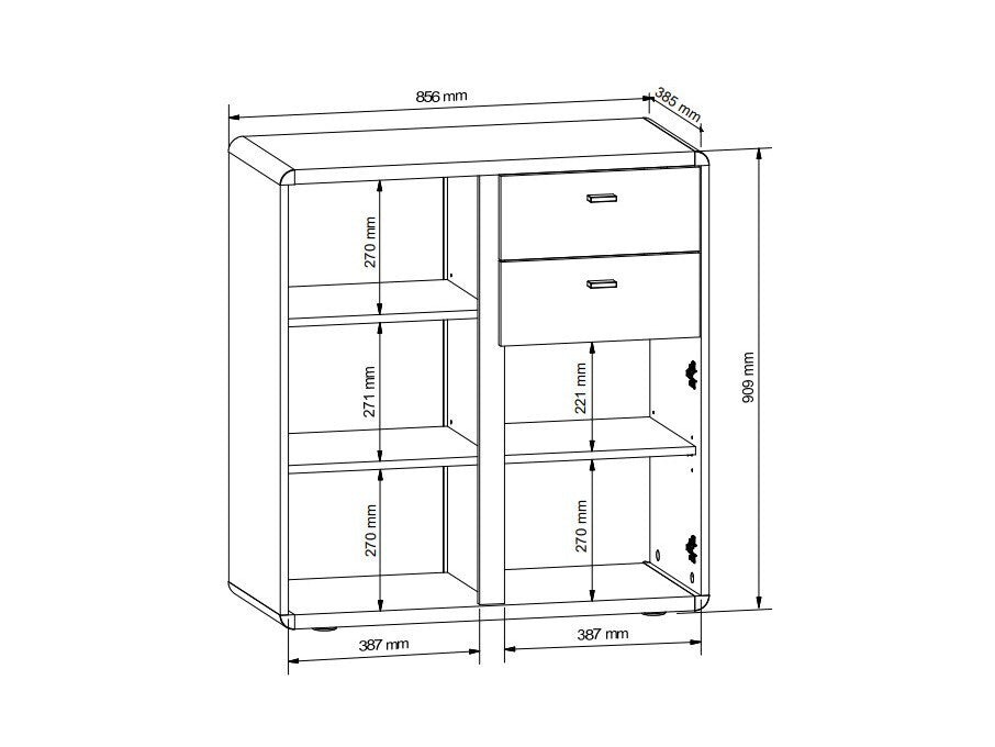 Kommode Boston 620