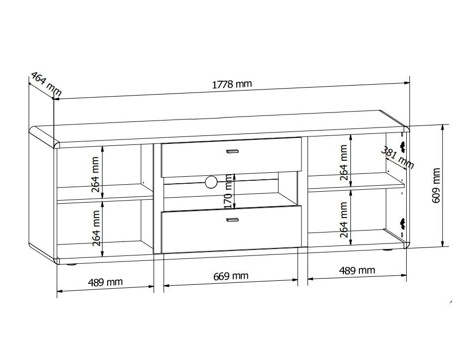 TV-bord Boston 622