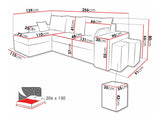 Hjørnesofa Memphis 124