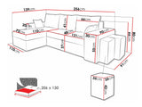 Hjørnesofa Memphis 124