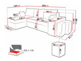 Hjørnesofa Memphis 129