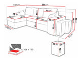 Hjørnesofa Memphis 129