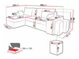 Hjørnesofa Memphis 129