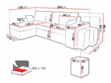 Hjørnesofa Memphis 138