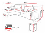 Hjørnesofa Memphis 138
