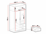 Garderobe Omaha K104