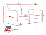 Sovesofa Columbus 123