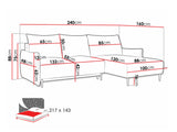 Hjørnesofa Columbus 224