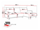 Hjørnesofa Columbus 224