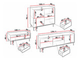 Living room set Comfivo T106