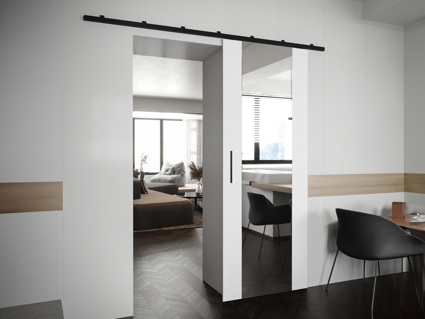 Skydedør Hartford 490