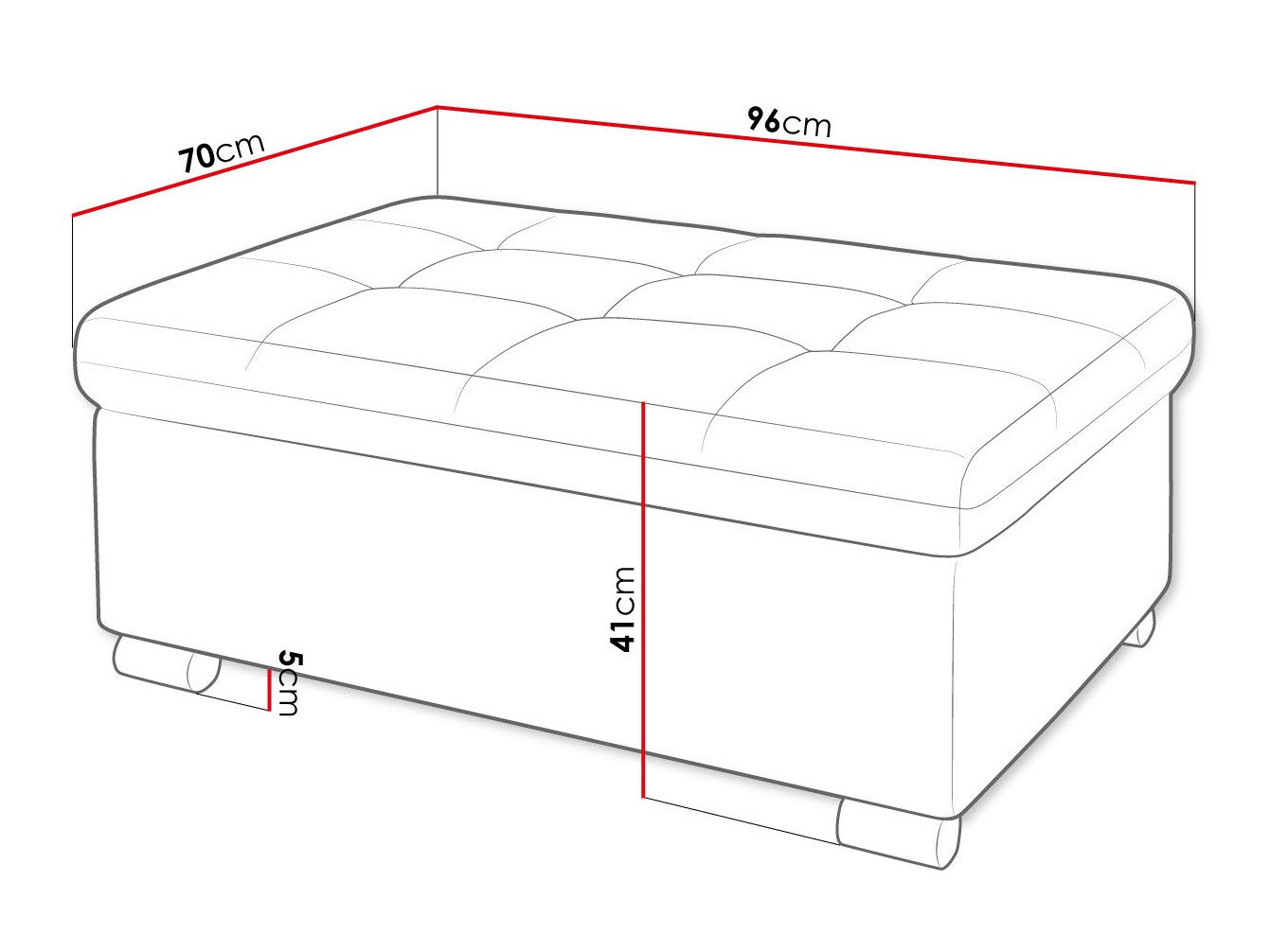 Polstret bænk Comfivo 118