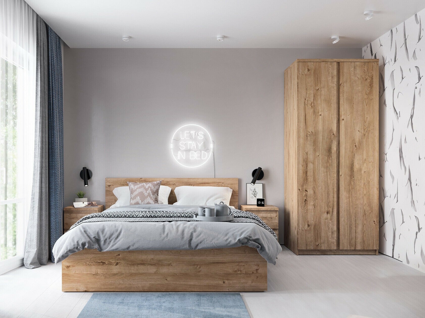 Soveværelses-sæt Merfere 124