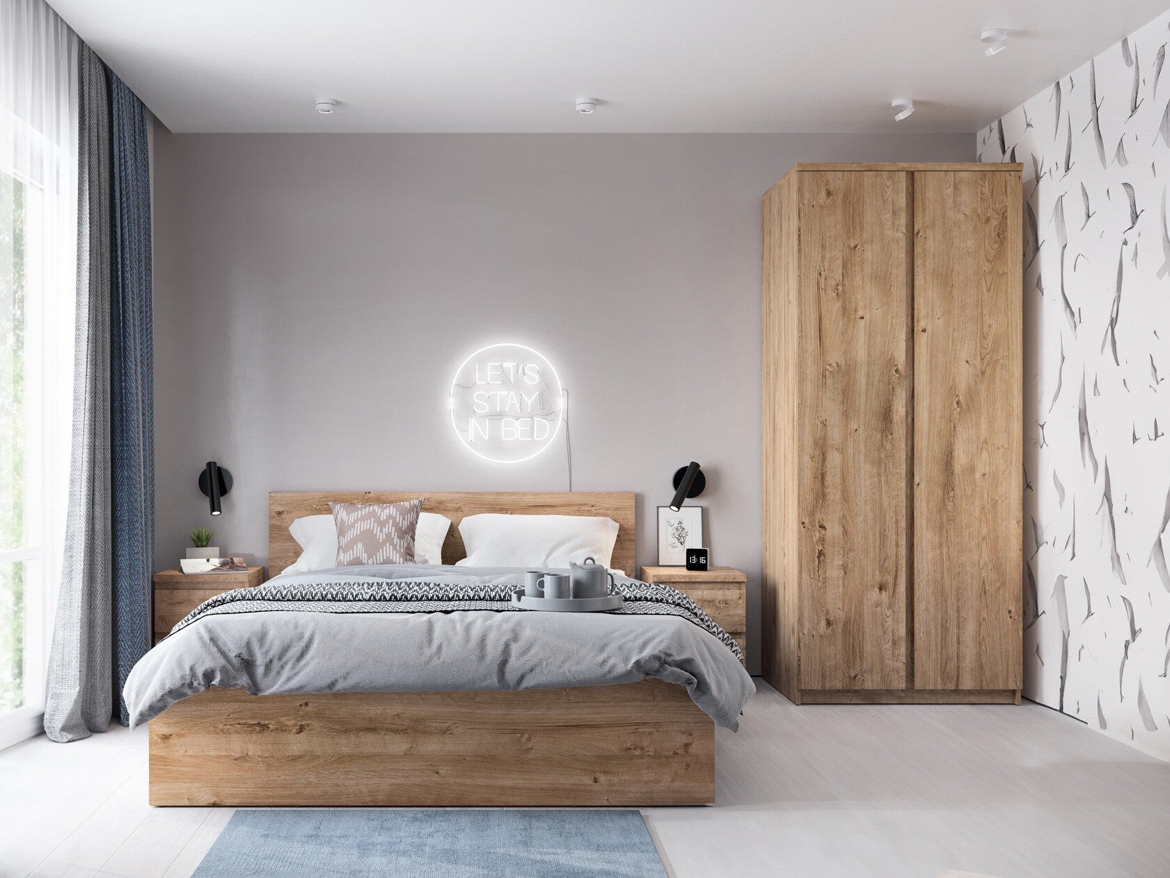 Soveværelses-sæt Merfere 124